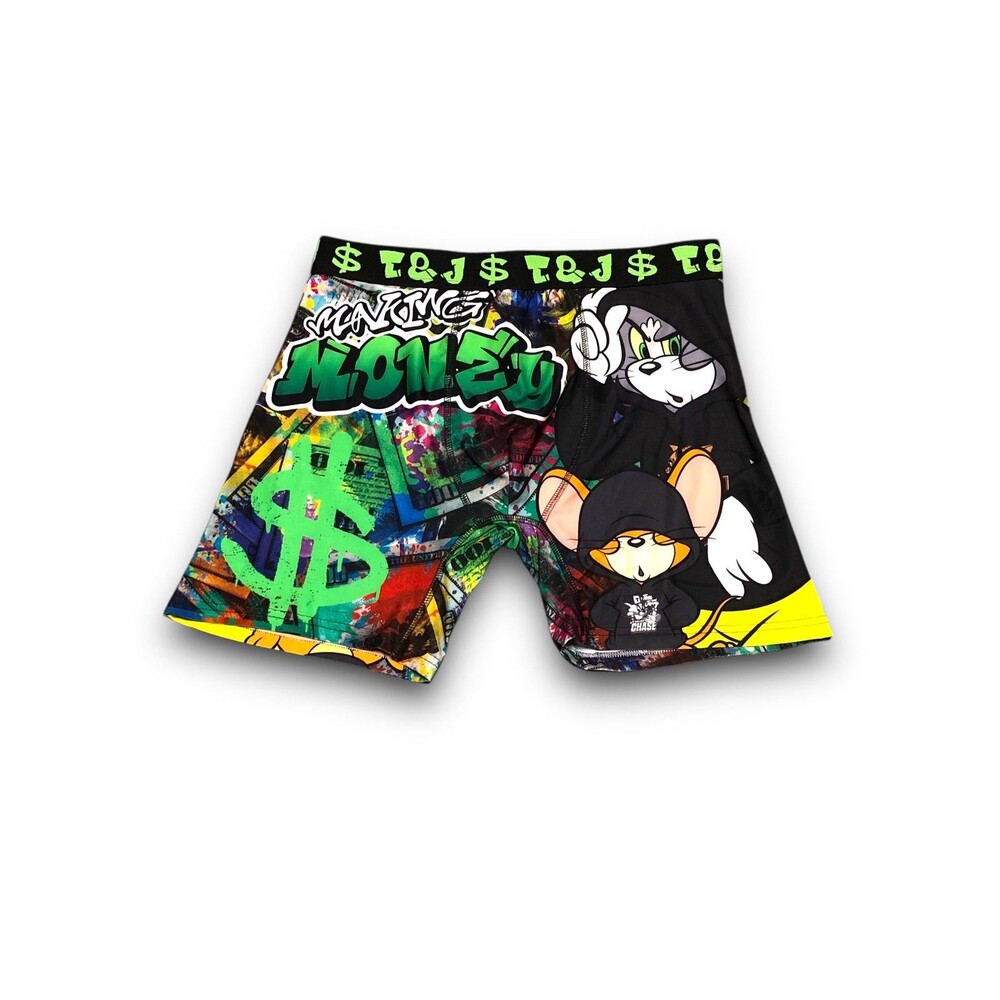 Tom and Jerry "Making Money" Boxer Briefs - Small